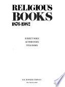 Religious Books 1876-1982