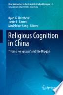 Religious Cognition in China