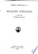 Relíquies literàries