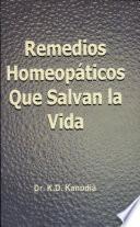 Remedios Homeopaicos Que Salvan la Vida