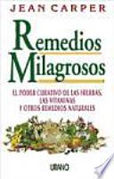 Remedios milagrosos