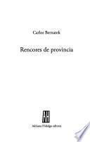 Rencores de provincia