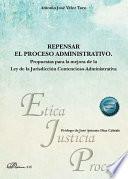 Repensar el proceso administrativo