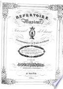 Répertoire musical, journal de chant avec accompagnement de piano