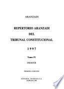 Repertorio Aranzadi del Tribunal Constitucional