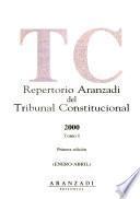 Repertorio Aranzadi del Tribunal Constitucional