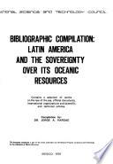 Repertorio bibliográfico, América Latina y la soberanía sobre sus recursos oceánicos