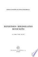 Repertorio bibliográfico hondureño