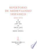 Repertorio de medievalismo hispánico (1955-1975)