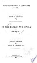 Report of Progress 1874-1889, A-Z.