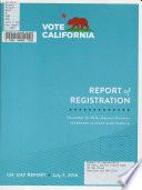 Report of Registration