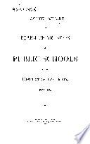 Report of the Board of Education to the Commissioners of the District of Columbia