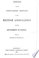 Report of the ... Meeting of the British Association for the Advancement of Science