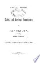 Report of the Railroad and Warehouse Commission of Minnesota