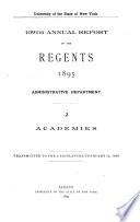 Report of the Regents