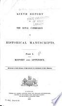 Report of the Royal Commission on Historical Manuscripts
