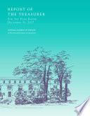 Report of the Treasurer for the Year Ended December 31, 2017