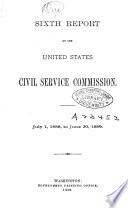 Report of the United States Civil Service Commission