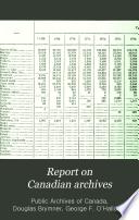 Report on Canadian Archives