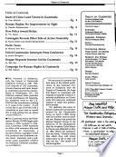 Report on Guatemala