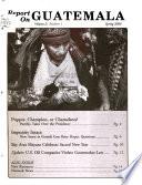 Report on Guatemala
