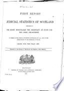 Report on the Judicial Statistics of Scotland for the Year ...