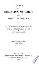 Report on the Migration of Birds