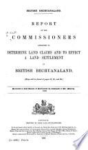 Report...Presented to Both Houses of Parliament by Command of Her Majesty, 1886