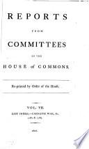 Reports from Committees of the House of Commons
