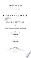 Reports of Cases Decided in the Court of Appeals of the State of New York