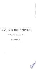 Reports of Cases Decided in the Court of Chancery of the State of New Jersey