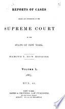 Reports of Cases Heard and Determined in the Supreme Court of the State of New York