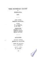 Reports of Cases in the Supreme Court of Nebraska