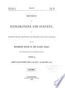 Reports of Explorations and Surveys