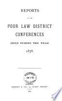 Reports of Poor law conferences