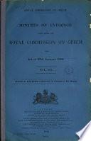 Reports, Proceedings, Minutes, of the Royal Commission on Opium, Presented to Both Houses of Parliament by Command of Her Majesty