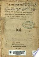 Representación que el doctor don Antonio de San-Germán, primer cirujano de este primer exército, y honorario de la Real Cámara dirige a S.A. el Supremo Consejo de Regencia