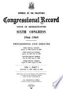 Republic of the Philippines Congressional Record