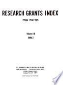 Research Grants Index