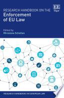 Research Handbook on the Enforcement of EU Law