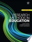 Research Methods in Education