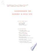 Research Relating to Children