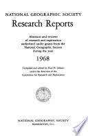 Research Reports - National Geographic Society