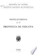 Reseña estadística de la Provincia de Vizcaya