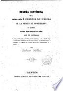 Reseña histórica de la Escolanía ó Colegio de Música de la Vírgen de Montserrat, en Cataluña