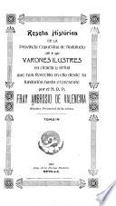 Reseña historica de la provincia capuchina de Andalucía y varones ilustres en ciencia y virtud que han florecido en ella desde su fundación hasta el presente