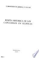 Reseña histórica de los capuchinos en Filipinas