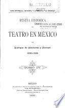 Reseña histórica del teatro en México