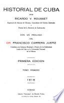 Reseña historica. Parte descriptiva de la provincia de Pinar del Río. Provincia de la Habana