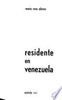 Residente en Venezuela